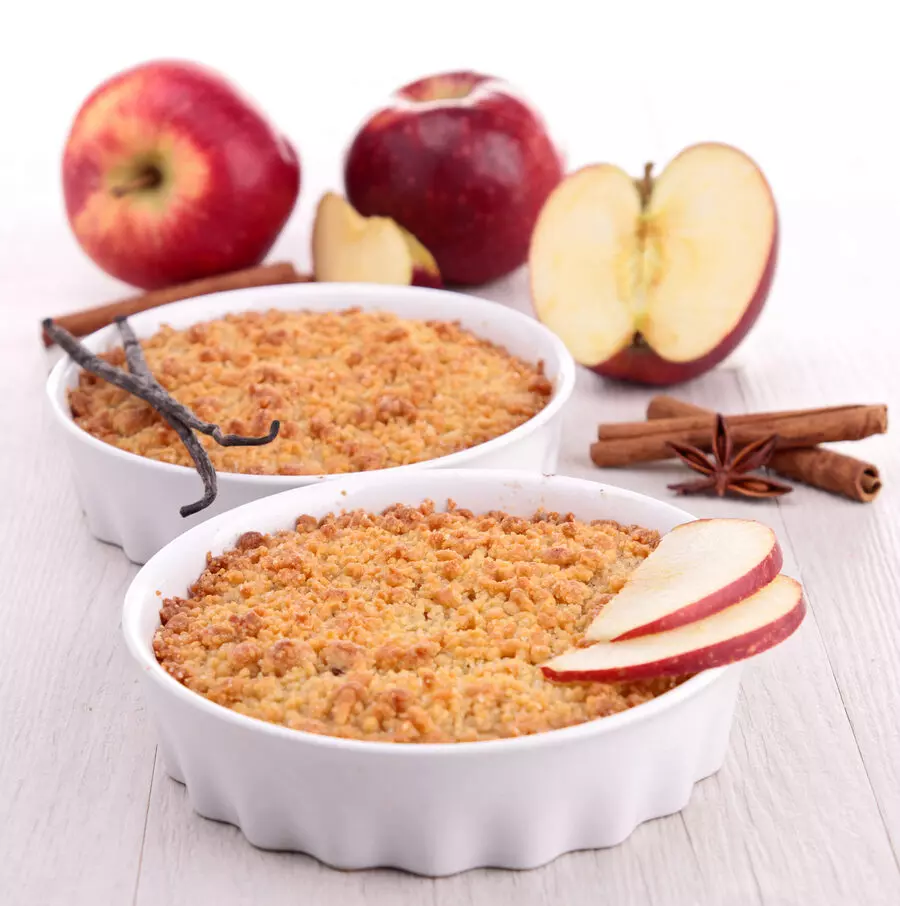 Crumble pomme