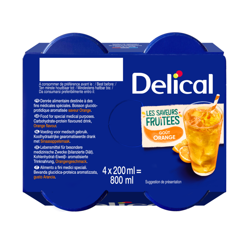 Delical Boisson les saveurs fruitées - Delical