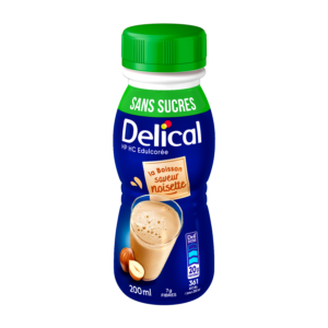 visuel de la boisson lactée sans sucres noisette