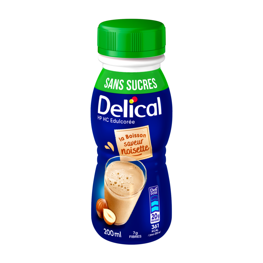 visuel de la boisson lactée sans sucres noisette